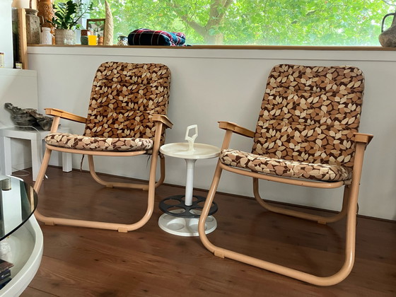 Image 1 of 2x Vintage garden chairs IM