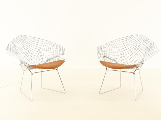 Set Of Diamond Chairs By Bertoia For Knoll, Us, 1960S