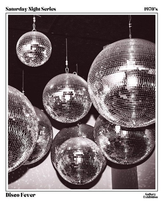 Image 1 of Retro Posters (Bauhaus Wall Art & Disco Night)