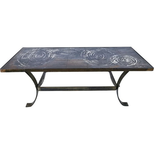 Vintage coffee table by Julien de Covermaker known as Juliette Belarti