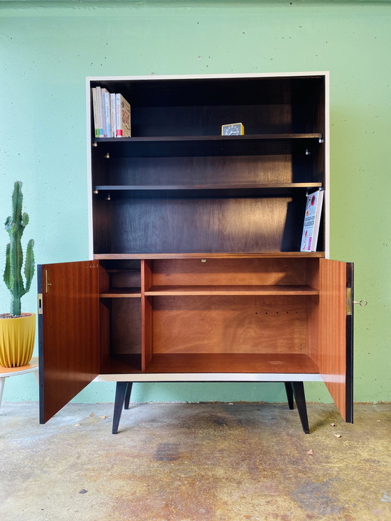 Image 1 of Mid - Century Highboard 1960