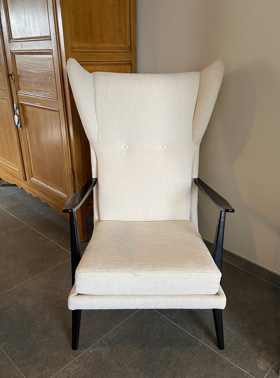 Image 1 of Knoll Antimott wingback chair