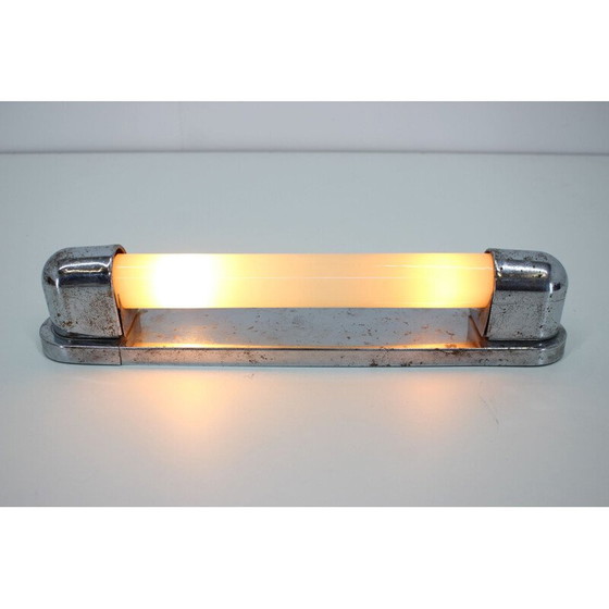 Image 1 of Lampada da parete cromata vintage, Cecoslovacchia 1930