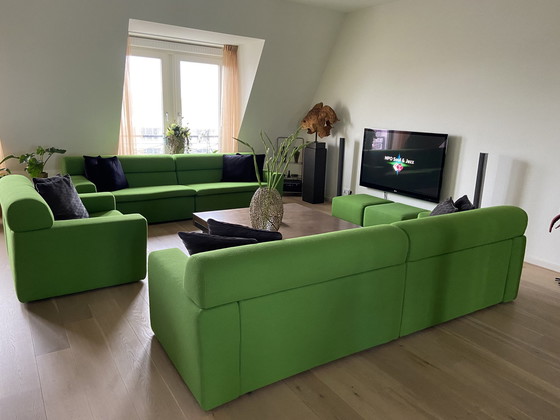 Image 1 of 4x Gelderland Sofa And Two Hockers