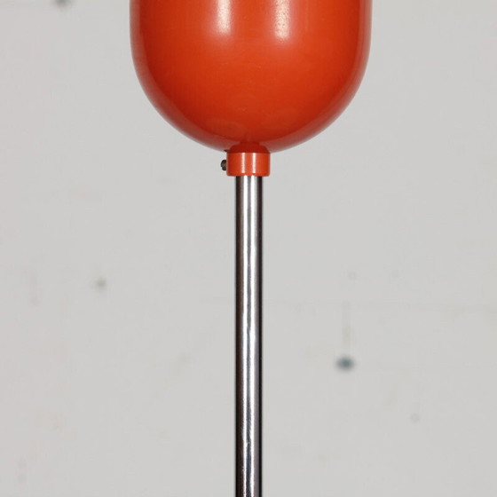 Image 1 of Vintage glass and metal pandent lamp by Napako, Czech 1970