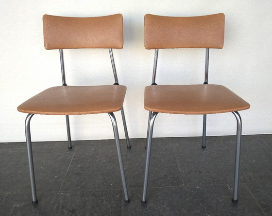 Image 1 of 2X Chaises Vintage ( Set )