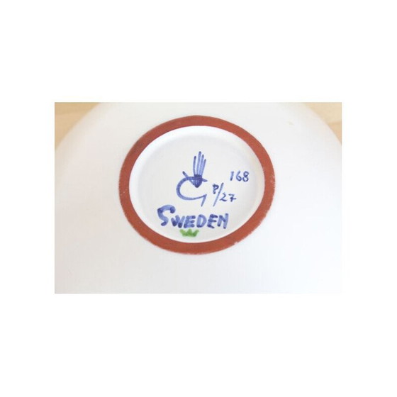 Image 1 of Scandinavian vintage cup Watermelon by Stieg Lindberg for Gustavsberg