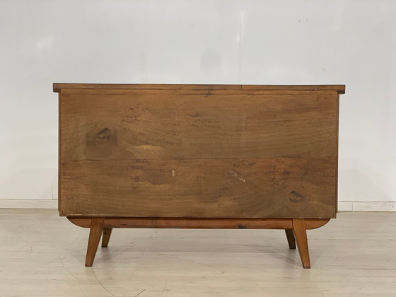 Image 1 of Mid - Century chest of drawers sideboard cabinet vintage
