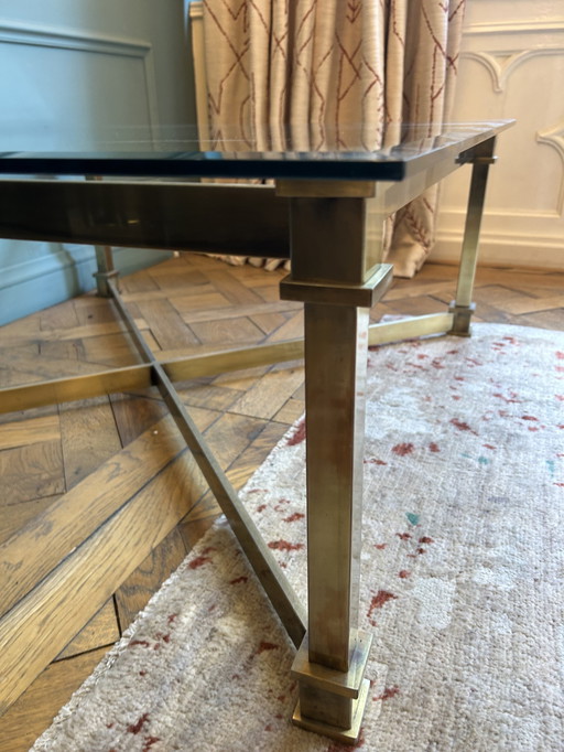 Vintage Glass Coffee Table