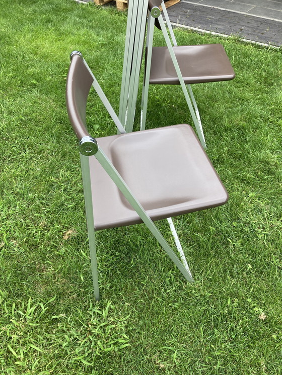 Image 1 of 4x Interlübke folding chairs