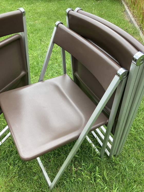 Image 1 of 4x chaises pliantes Interlübke