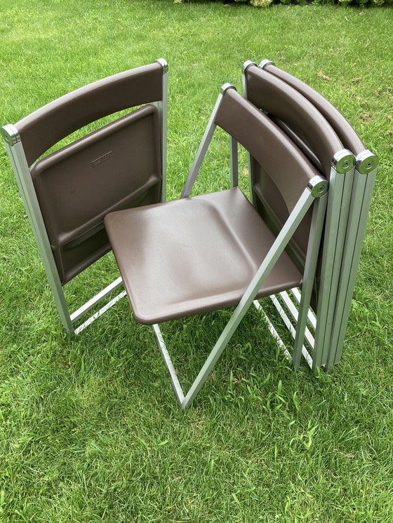 Image 1 of 4x Interlübke folding chairs