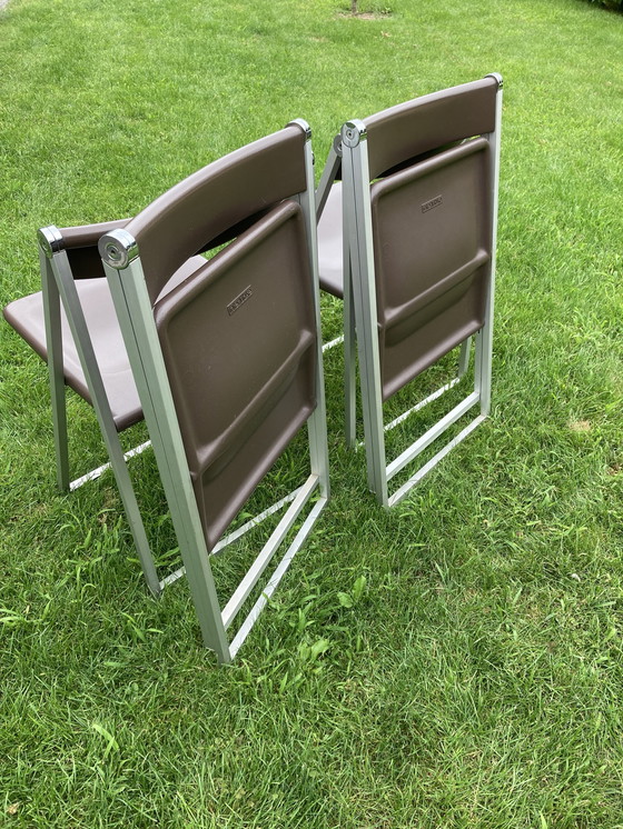 Image 1 of 4x Interlübke folding chairs