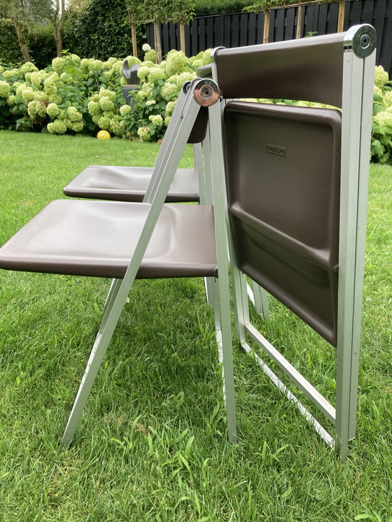 Image 1 of 4x Interlübke folding chairs