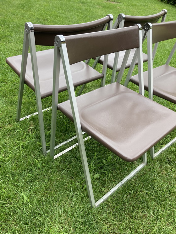 Image 1 of 4x Interlübke folding chairs