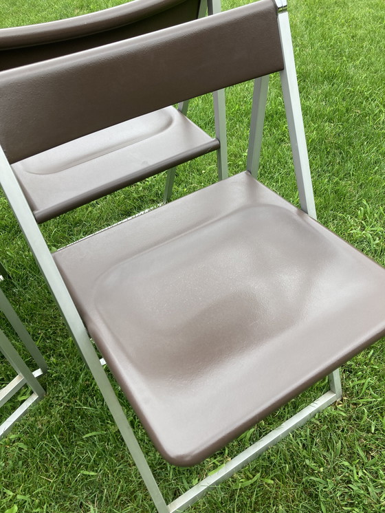 Image 1 of 4x Interlübke folding chairs