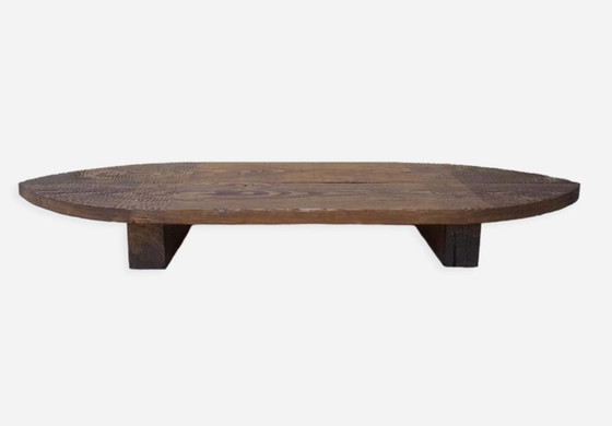 Image 1 of Carved Tribal Coffee Table