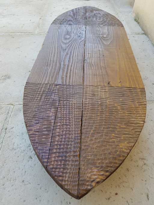 Carved Tribal Coffee Table