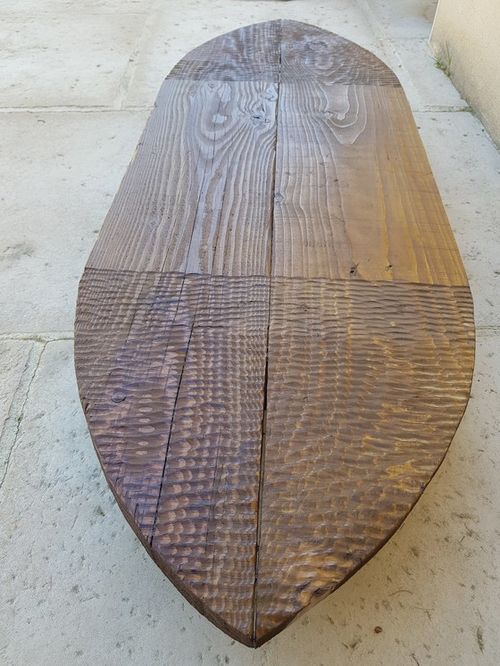 Image 1 of Carved Tribal Coffee Table