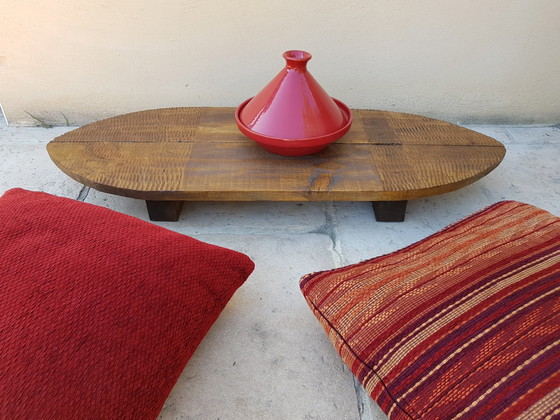 Image 1 of Carved Tribal Coffee Table