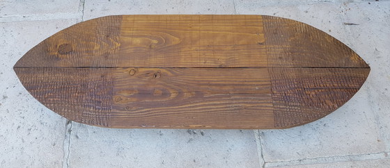 Image 1 of Carved Tribal Coffee Table