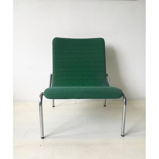 Image 1 of Vintage armchair model 703 green by Kho Liang Ie for Stabin Holland, 1968