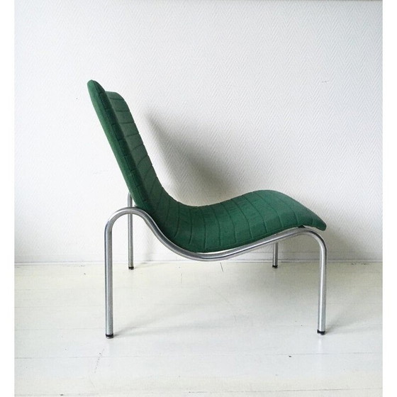 Image 1 of Vintage armchair model 703 green by Kho Liang Ie for Stabin Holland, 1968