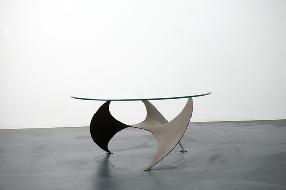 Image 1 of K9 Propeller Coffee Table by Knut Hesterberg for Ronald Schmitt, 1960s