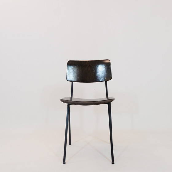 Image 1 of Set of 3 vintage F6 chairs by Eromes, Nederlands 1960s