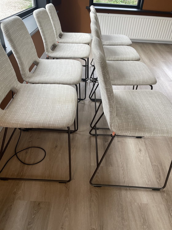 Image 1 of 8x Mobitec Pamp chairs