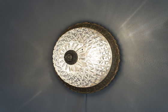 Image 1 of Brocante ceiling lamp ceiling light crystal ceiling lamp