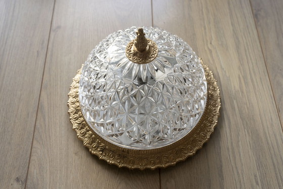 Image 1 of Brocante ceiling lamp ceiling light crystal ceiling lamp