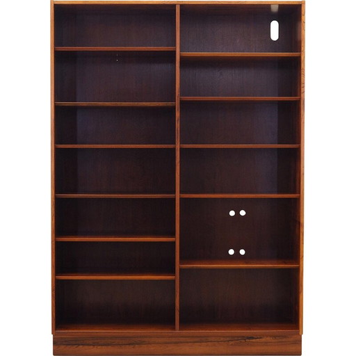 Rosewood bookcase, Danish design, 1970s, production: Hundevad