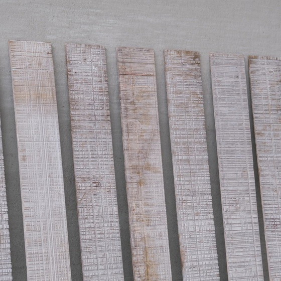 Image 1 of Set of vintage wooden wall panels and Mdf panels, France 1990