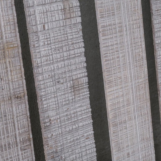 Image 1 of Set of vintage wooden wall panels and Mdf panels, France 1990