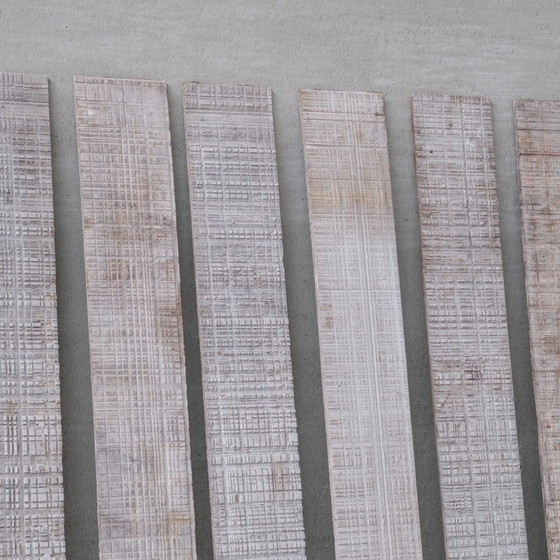 Image 1 of Set of vintage wooden wall panels and Mdf panels, France 1990