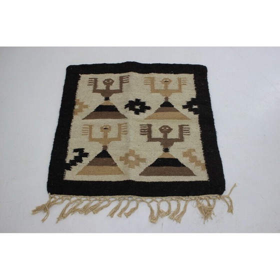 Image 1 of Vintage wool rug, Denmark 1970