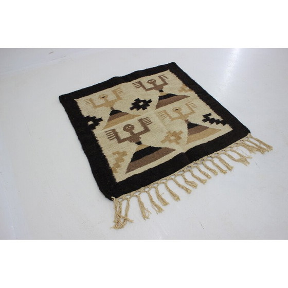 Image 1 of Vintage wool rug, Denmark 1970