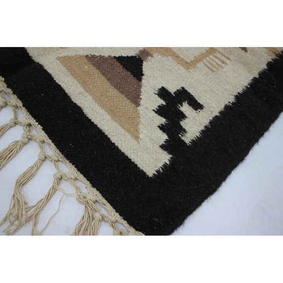 Image 1 of Vintage wool rug, Denmark 1970