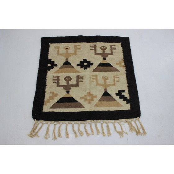 Image 1 of Vintage wool rug, Denmark 1970