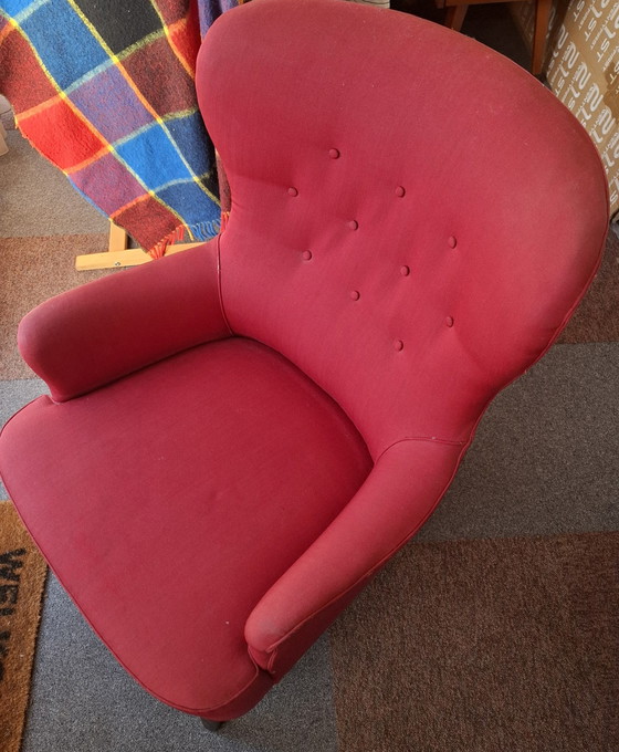 Image 1 of Artifort Men's Armchair. Theo Ruth