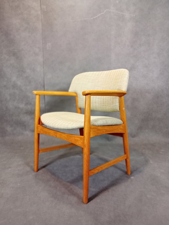 Image 1 of Larsen & Madsen Armchair, Vintage Scandinavian 1960S