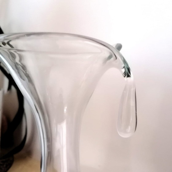 Image 1 of Water Drop Glass Design Vase