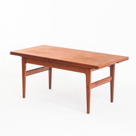 Image 1 of Vintage teak "Elevator" table by Kai Kristiansen for V.M.Mobler, Denmark 1960