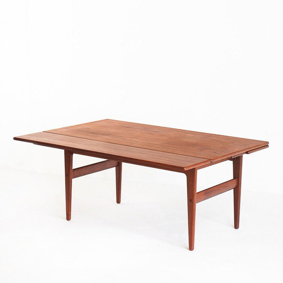 Image 1 of Vintage teak "Elevator" table by Kai Kristiansen for V.M.Mobler, Denmark 1960