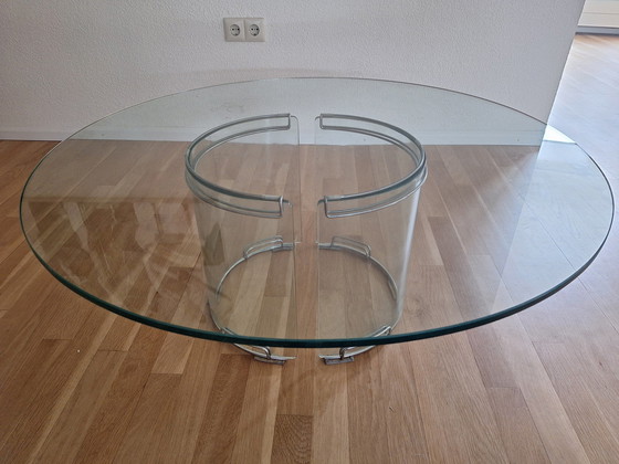 Image 1 of Gallotti & Radice Glass Coffee Table By Pierangelo Gallotti