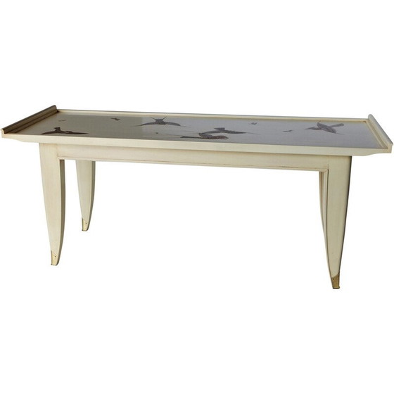 Image 1 of Vintage coffee table by Maurice Jallot, 1940