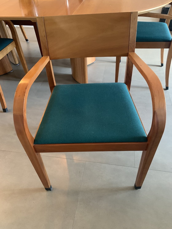 Image 1 of 6x Arco designer dining chair