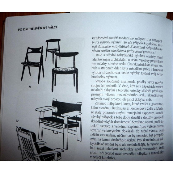 Image 1 of Set of 4 vintage oak wood chairs, 1950s