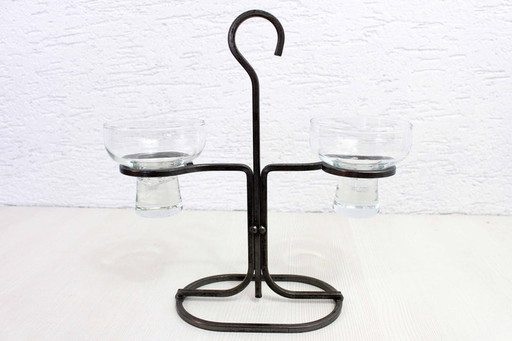 Scandinavian candlestick by Erik Höglund 1960